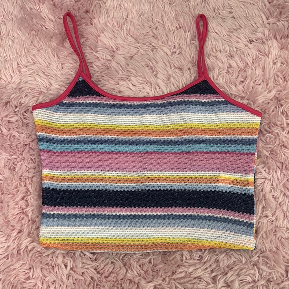 Striped Multicolor Women's Top